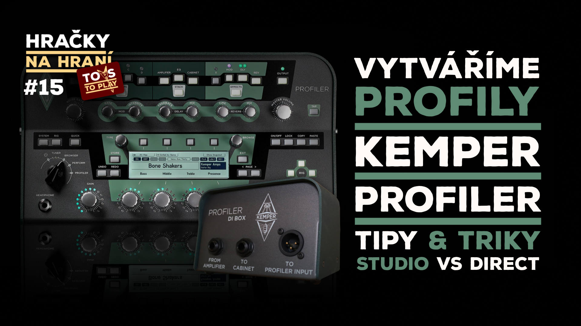 Toys to Play #15 - Kemper Profiler: How to profile your guitar rig
