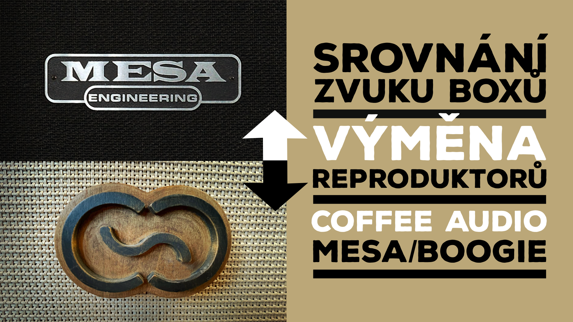 Mesa/Boogie vs. Coffee Custom Cabs: Speaker swap a porovnání zvuku