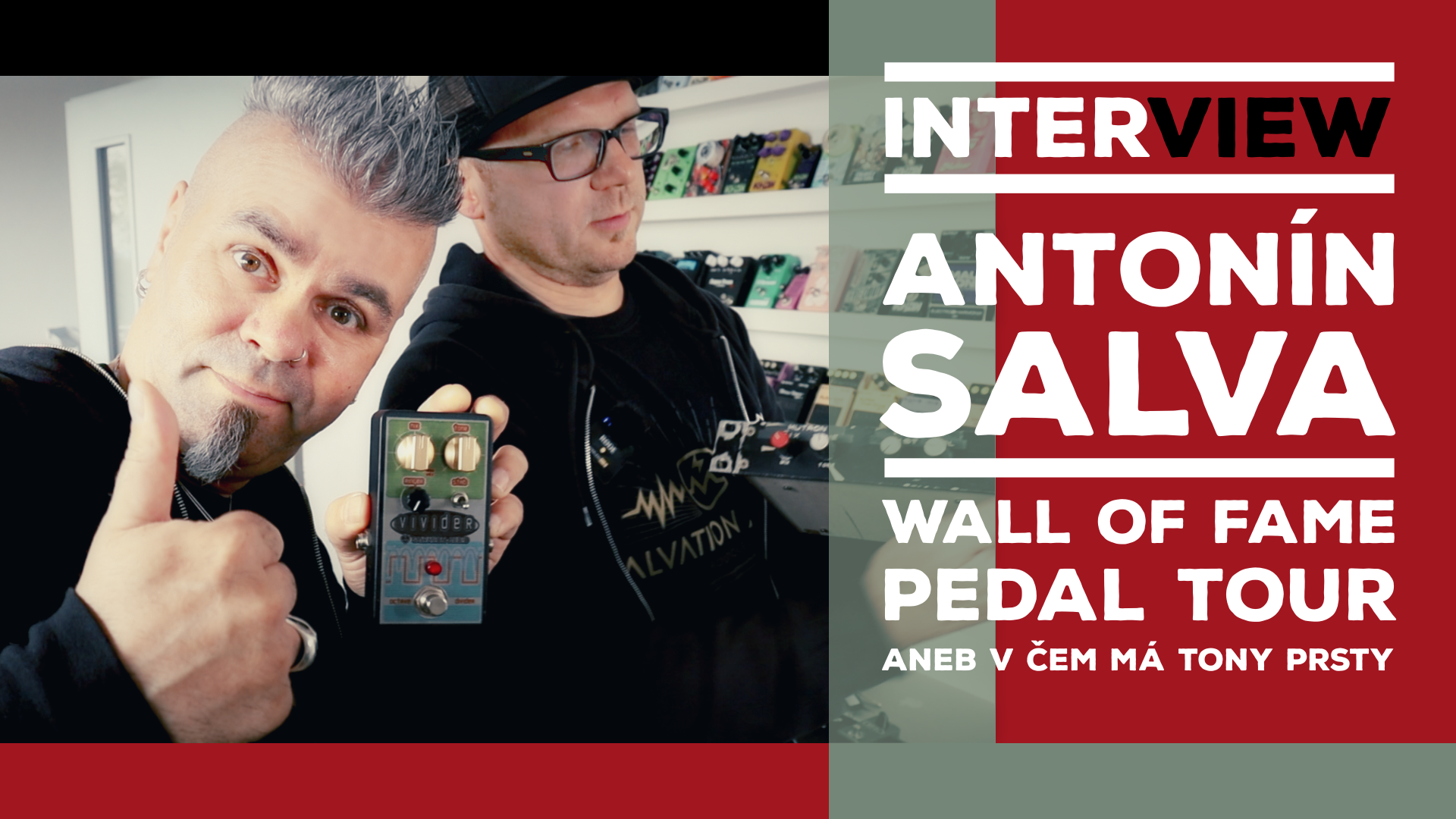 Interview (Bonus): Antonín Salva Wall of Fame Pedal Tour - Hračky na hraní #26
