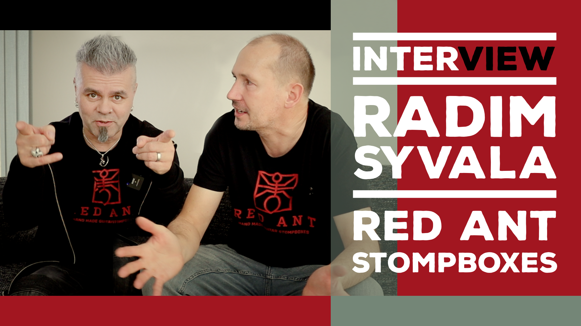 Interview: Radim Syvala (Red Ant Stompboxes) - Hračky na hraní #30