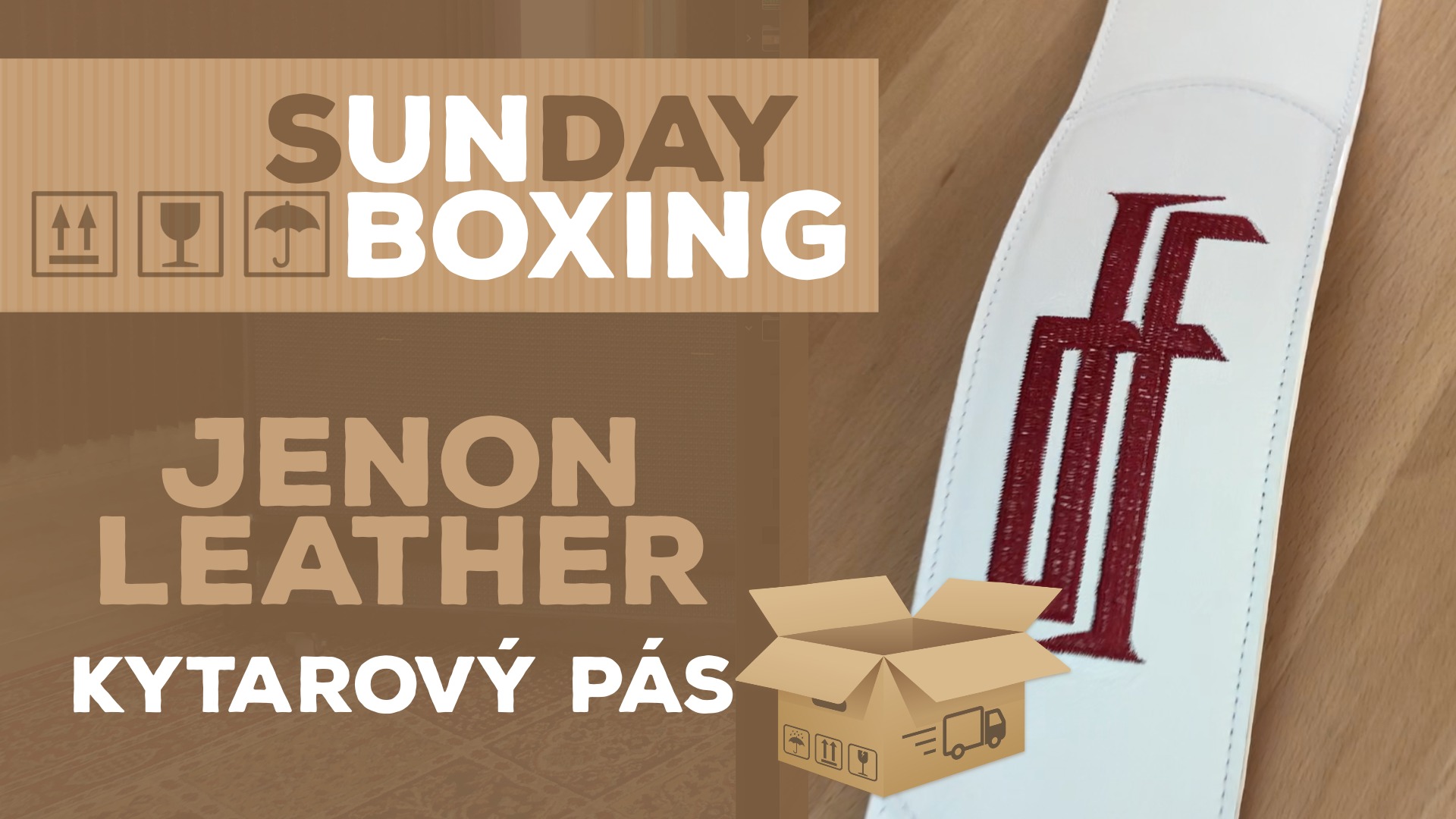 Sunday Unboxing - Kytarový pás od Jenon Leather